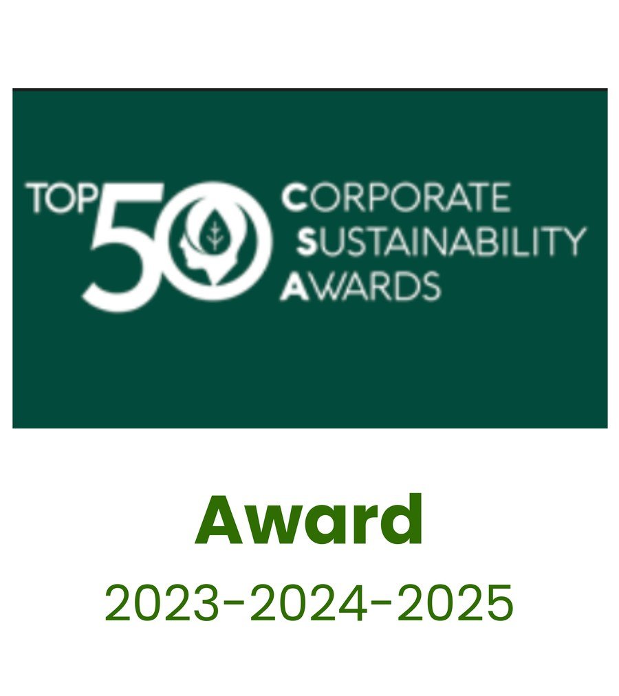 Top 50 Corporate Sustainability Awards 2023-2024-2025