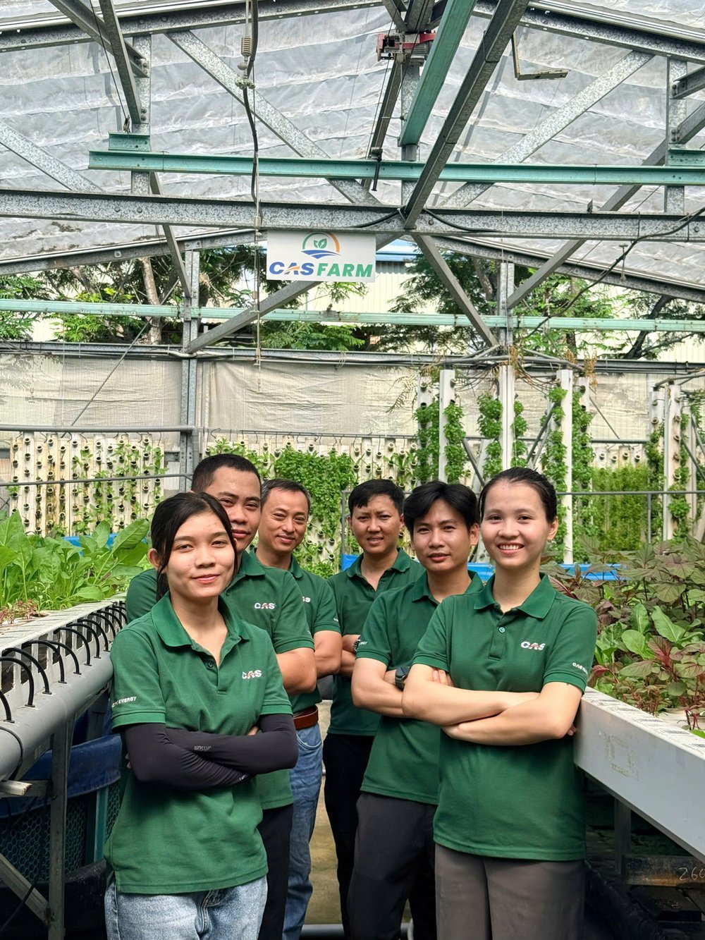 Đội ngũ vận hành CASFarm