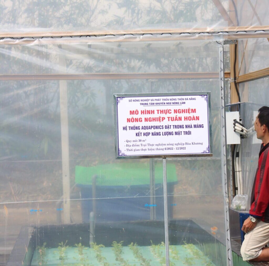 Hoàn thành dự án “Hệ thống Aquaponics đặt trong nhà màng nông nghiệp kết hợp năng lượng mặt trời” cho Trung tâm Khuyến ngư Nông Lâm — CASFarm