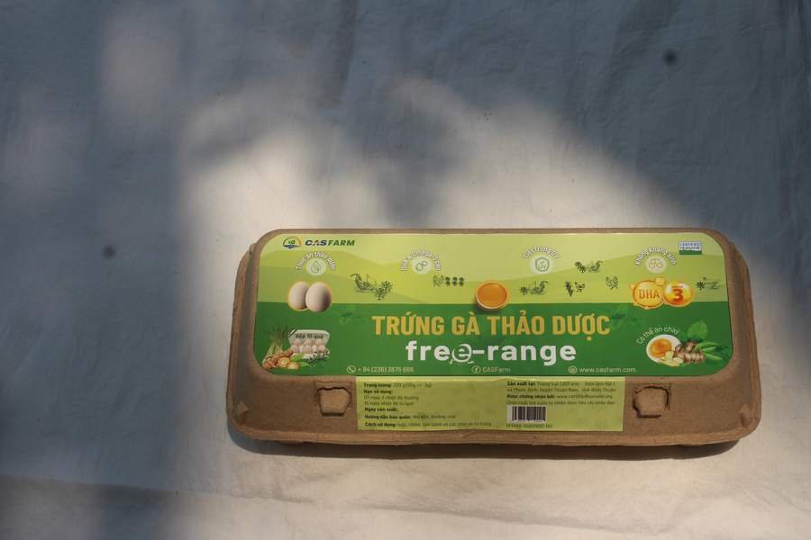 Trứng gà thảo dược — CASFarm